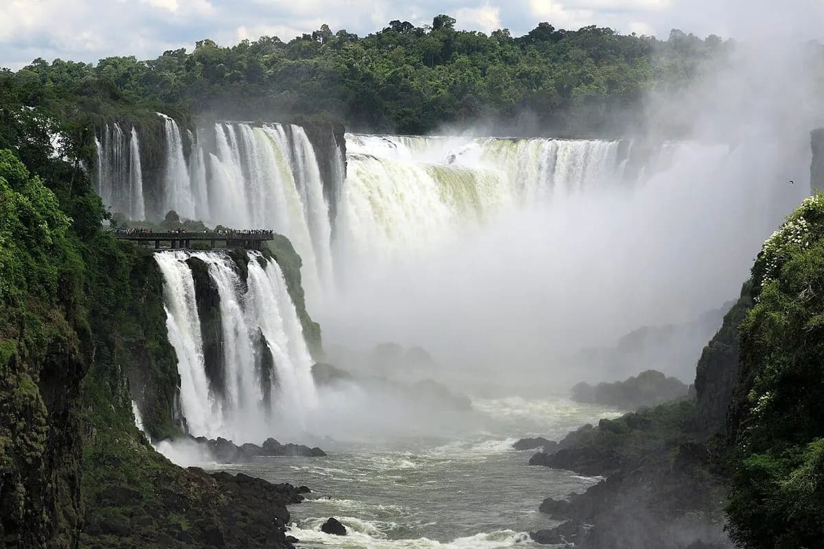La Garganta del Diablo, en las Cataratas del Iguazú