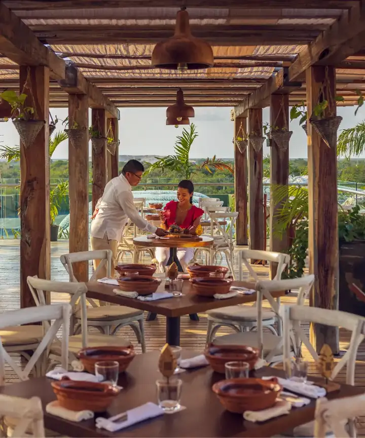 Restaurante del Hotel Xcaret Arte